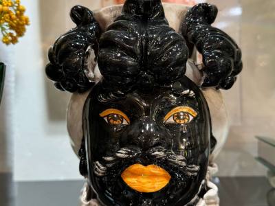 Testa di Moro siciliana de 19 cm.