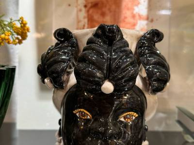 Testa di Moro siciliana de 19 cm.